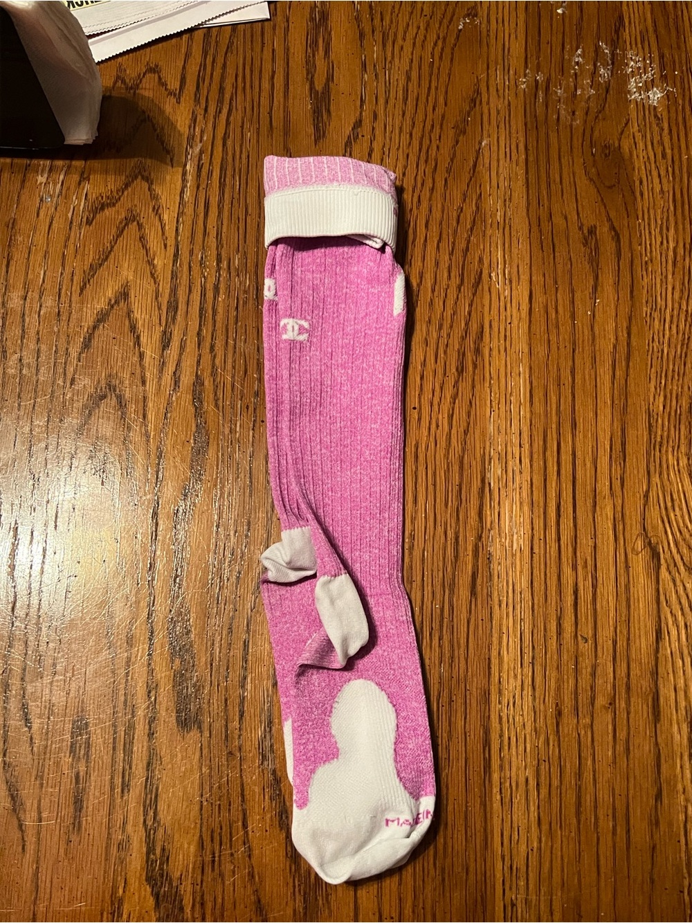 NWOT ladies pro compression socks, light purple, small/medium